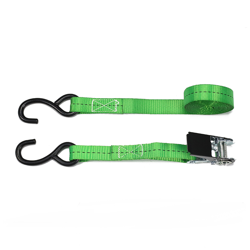 1INCH Doubie J hook Ratchet Straps