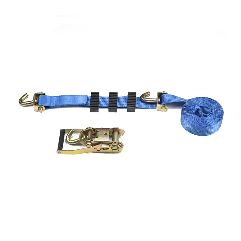 2INCH Ratchet Strap Swivel Hooks And Rubber Blocks