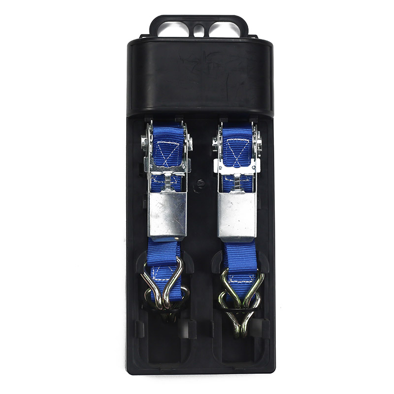 2PC Ratchet Strap In 25MM Plastic Case